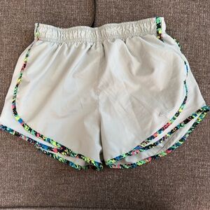 Women's Nike Athletic Shorts with Multicolor Trim